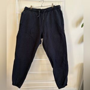 J Crew sportswear sweatpants in black